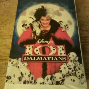 Disney's 101 Dalmatians VHS Tape Rare